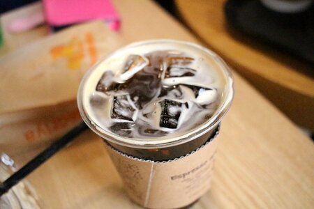 Coffee ice cup