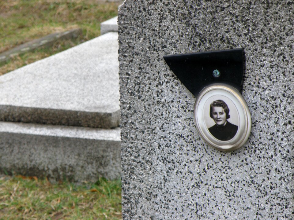 Stone tombstone sadness