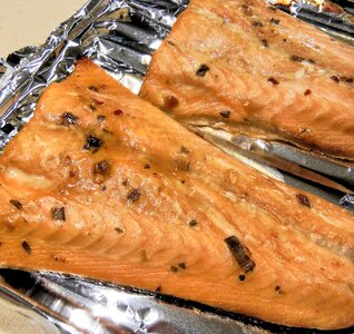 Herbs spices baked