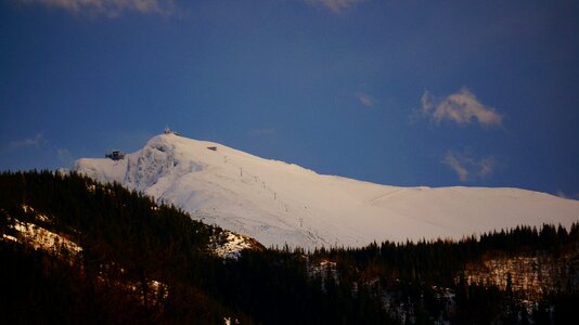 Tatry snow ski photo