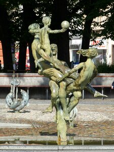 Fountain sculpture figure photo