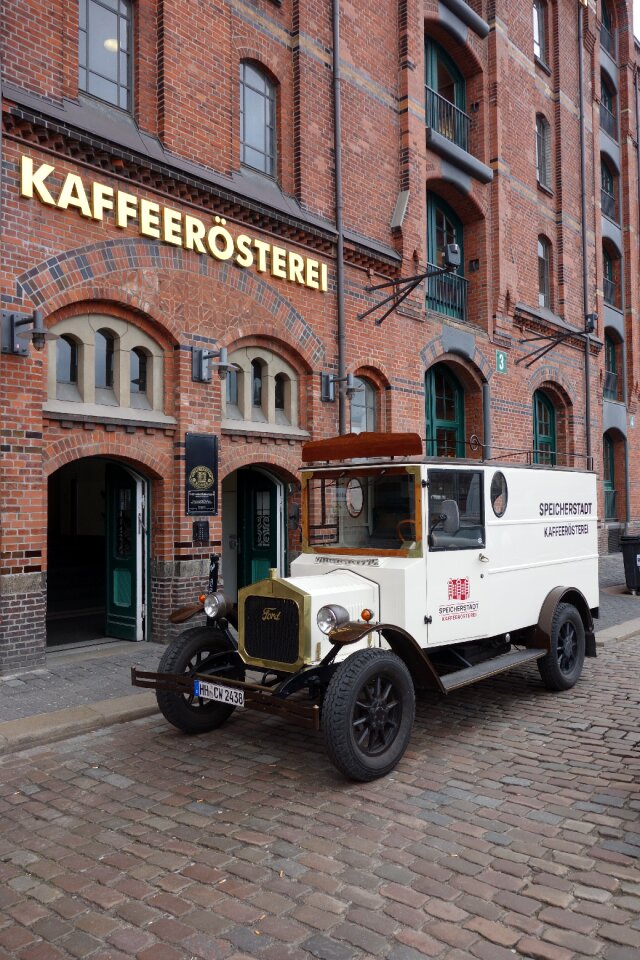 Oldtimer vans coffee