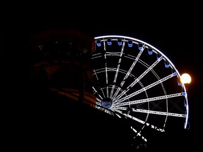 Night hustle and bustle folk festival