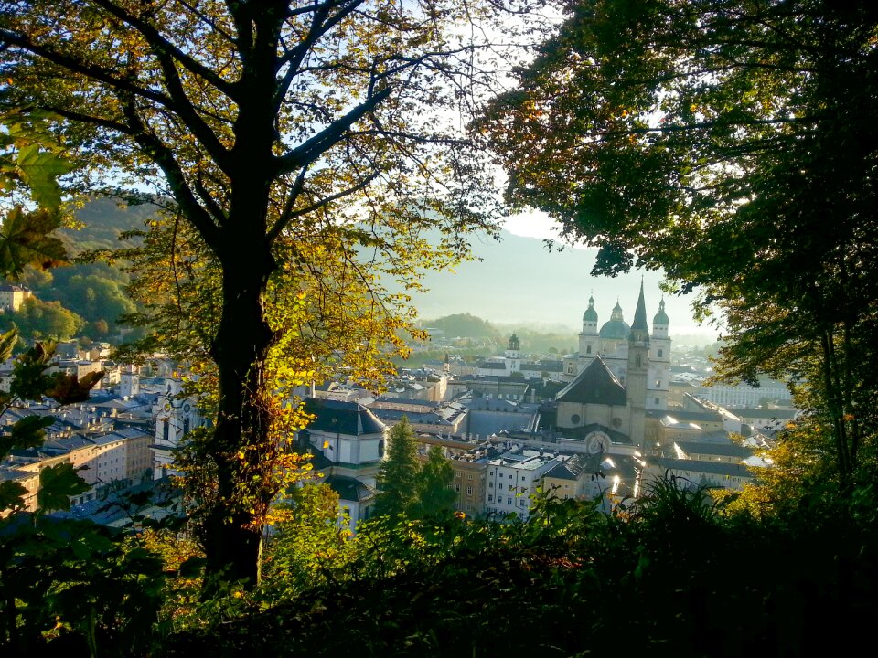 Mönchberg salzburg cathedral skies