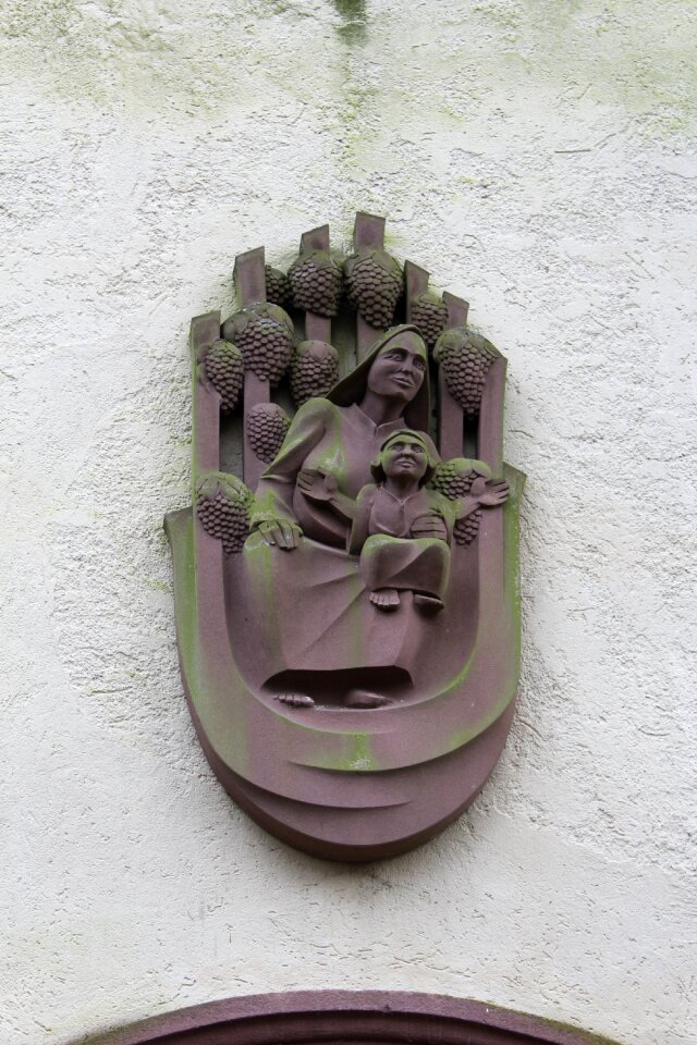 Church sculpture stone figure