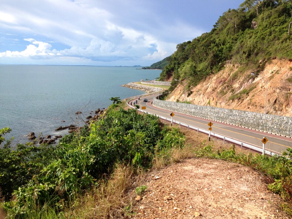 Street sea thailand