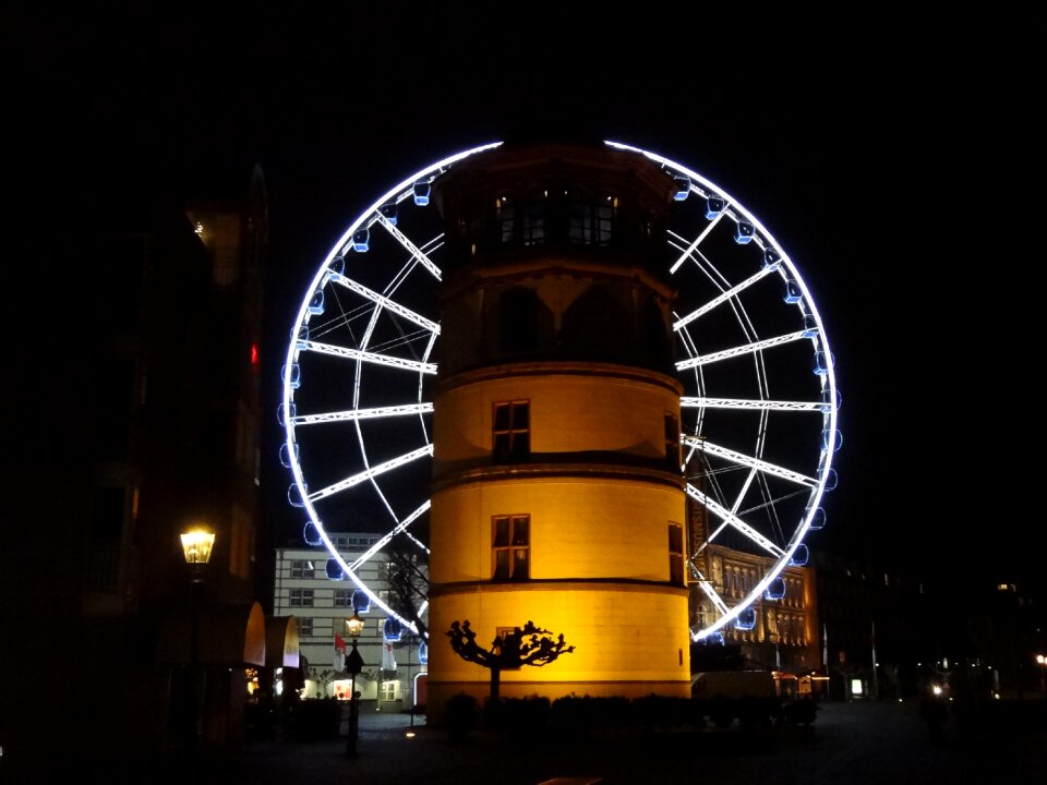 Rhine night tower