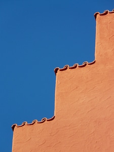 Stone roof building photo