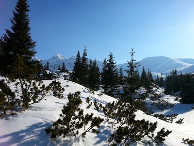 Mountains tatry view