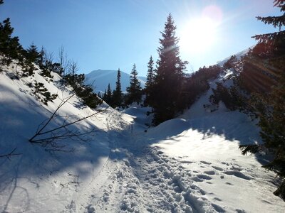 Tatry winter view photo