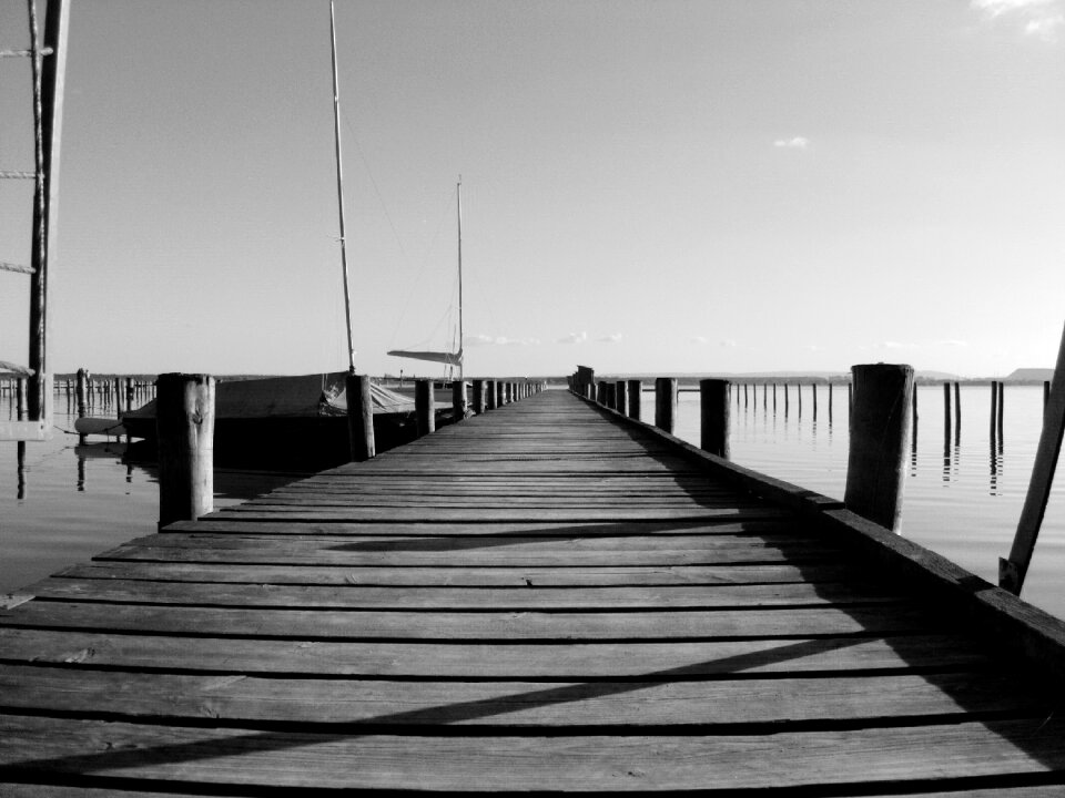 Web bridge black and white