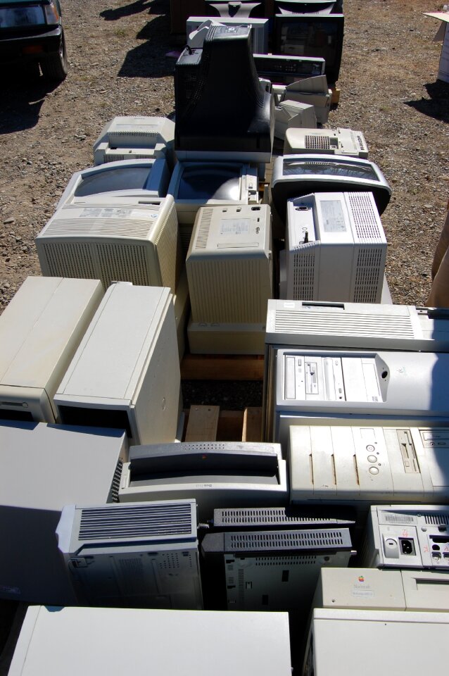 Technology obsolete pile