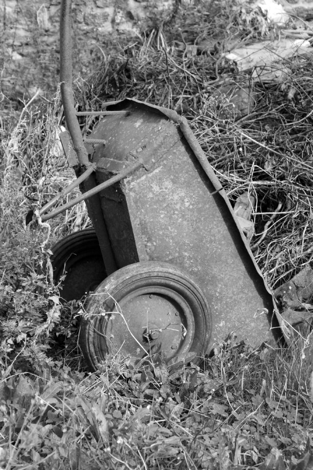 Wheelbarrow work garden