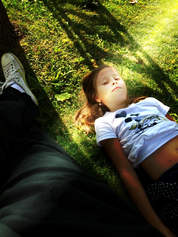 Daughter green nature