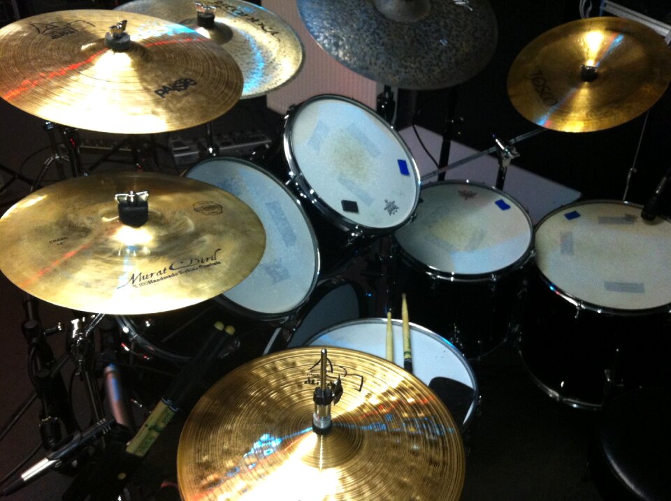 Band drumset rock photo
