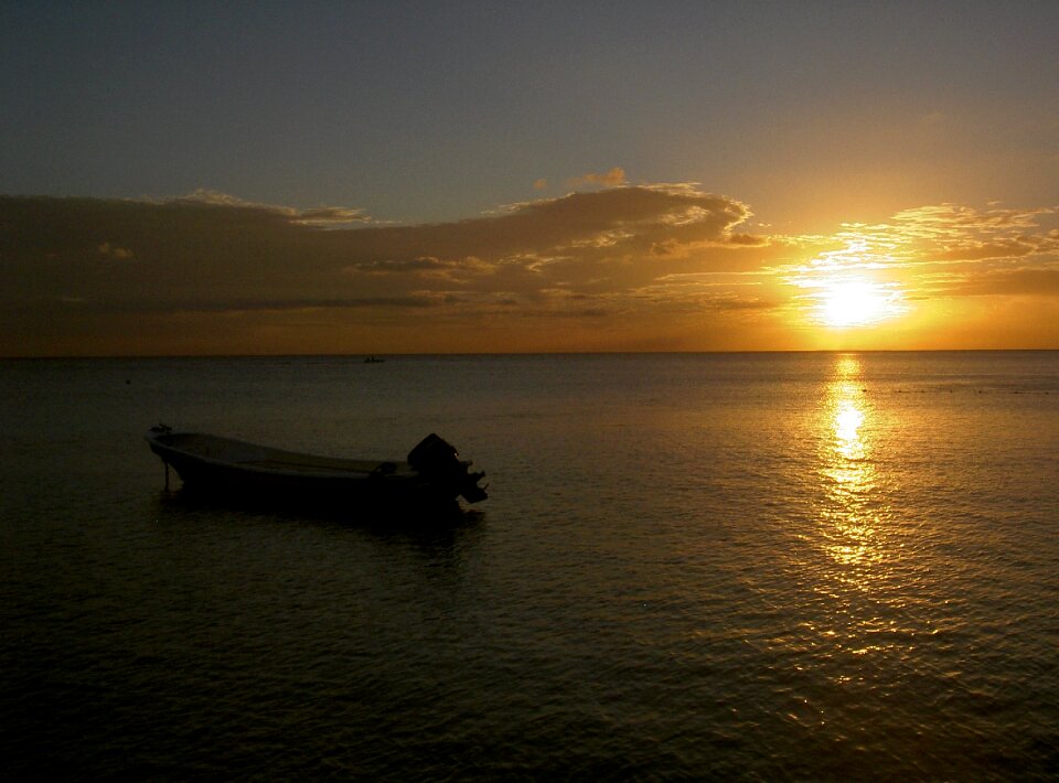 Abendstimmung romantic water