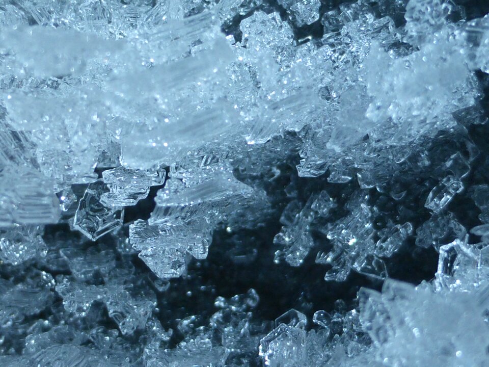 Cold snow icy