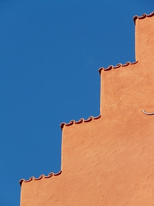 Stone roof building photo