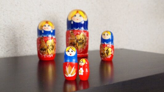 Matroeska painted handmade