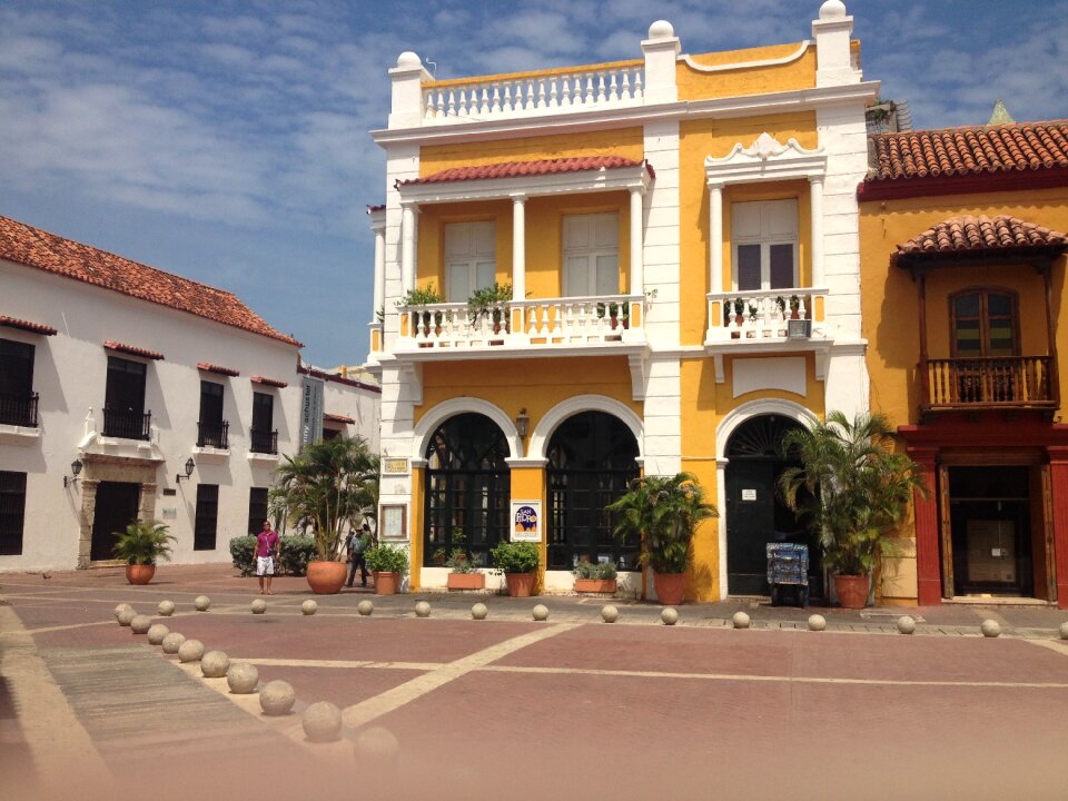 Colombia historic centre landscape