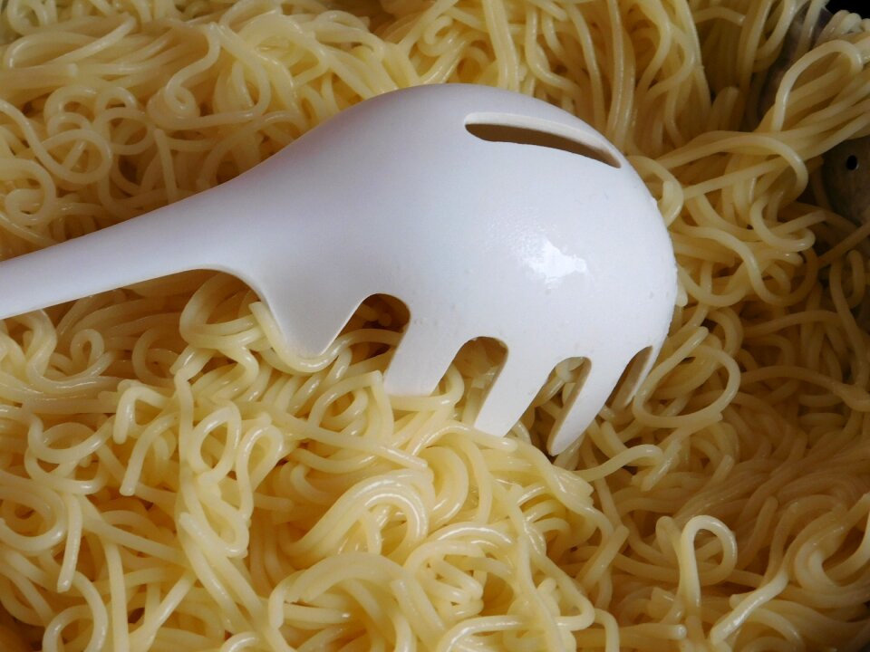 Yellow lunch food