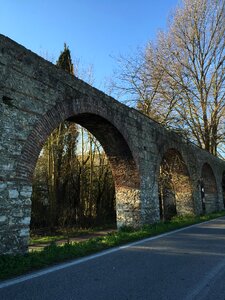 Tuscany aqueduct middle ages photo