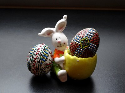 Eggs easter rabbit