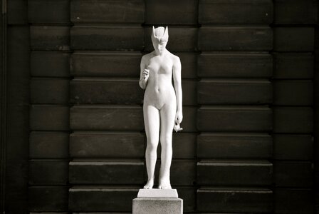 Female sculpture european photo