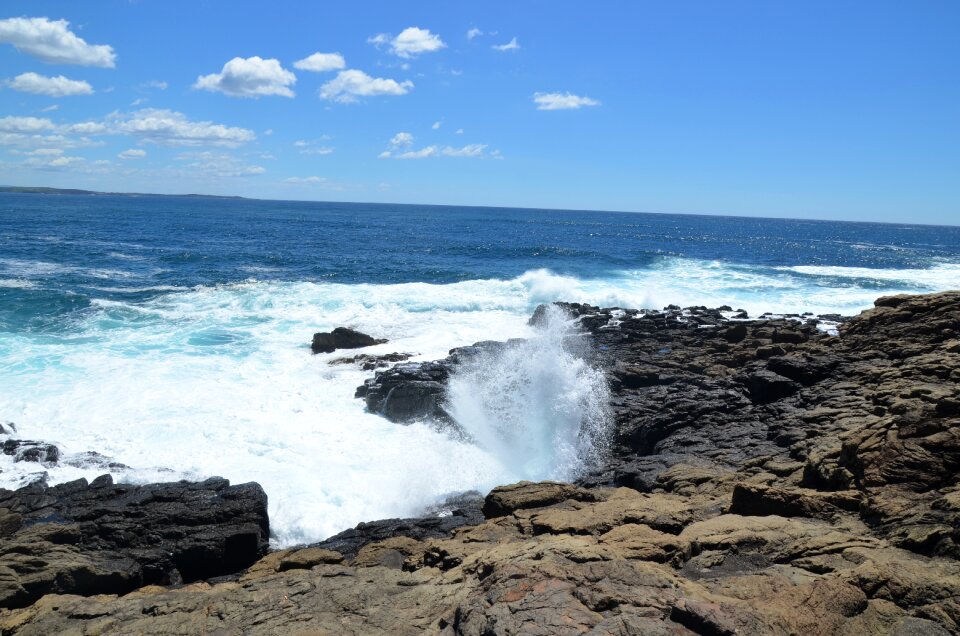 Rocks sea