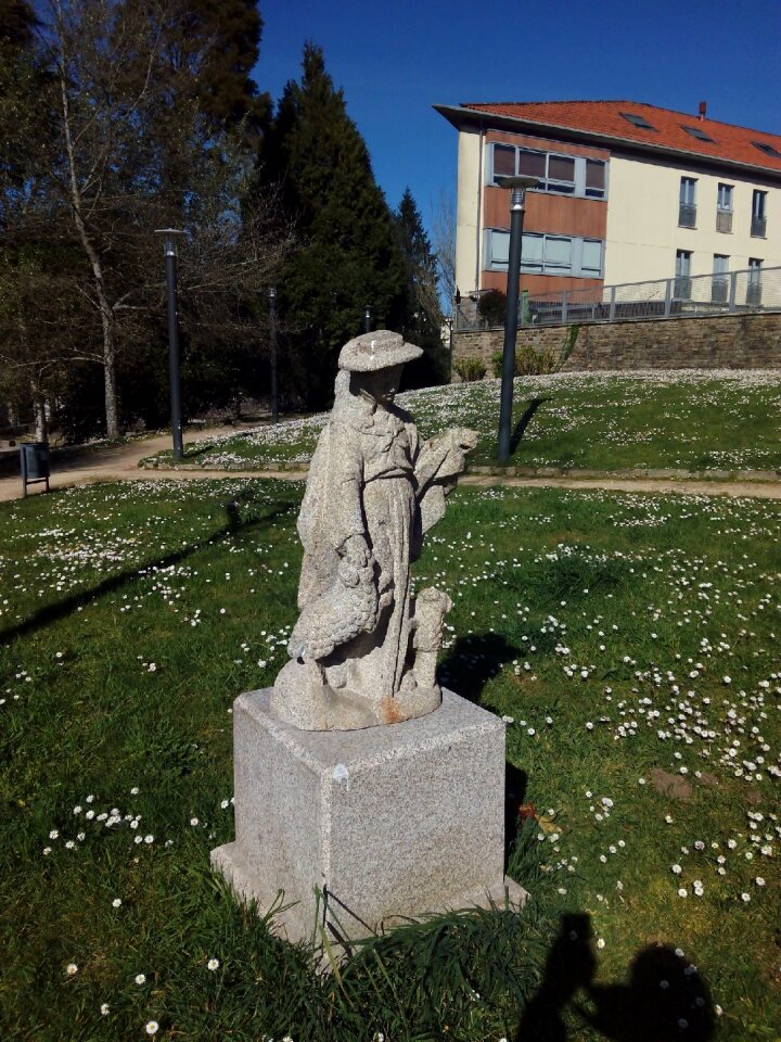 Lawn santiago of compostela galicia
