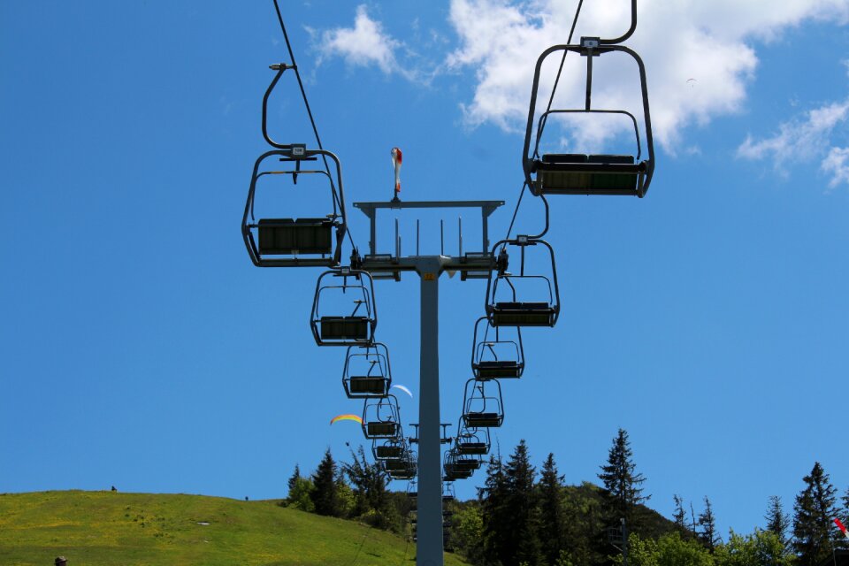 Tyrol alpine teleferic