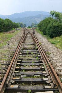 Train the train path crossroads