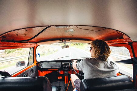 Vacation driving van