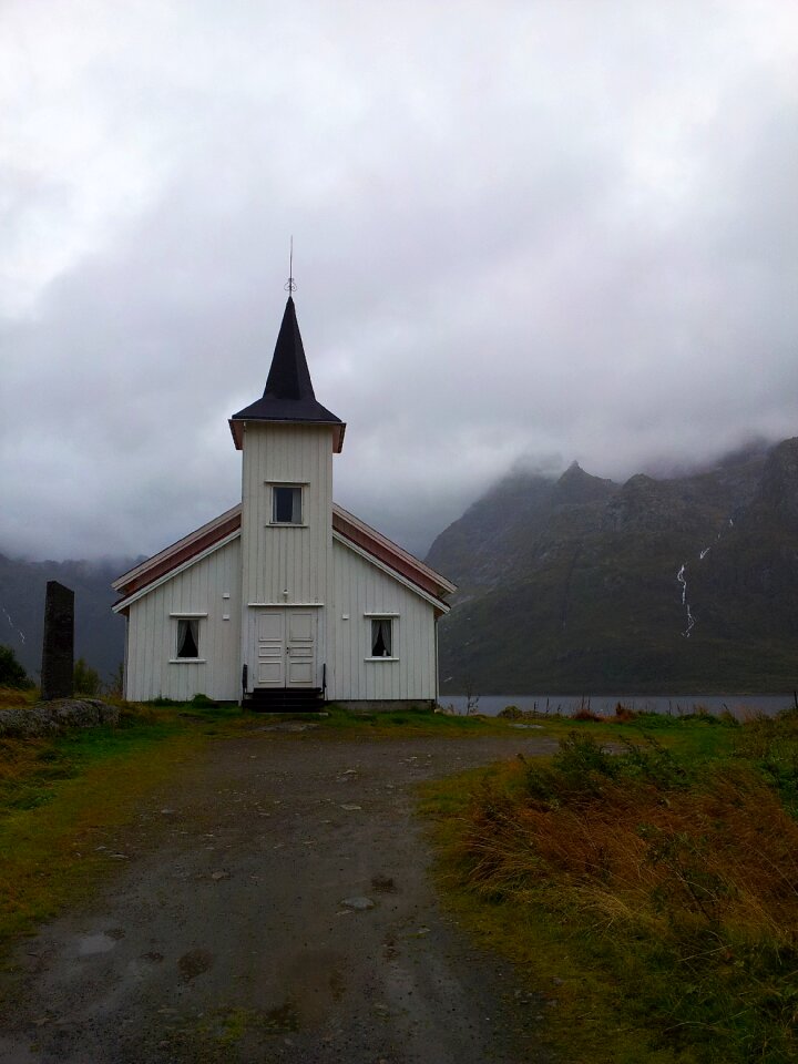 Norway the lofoten islands mountains