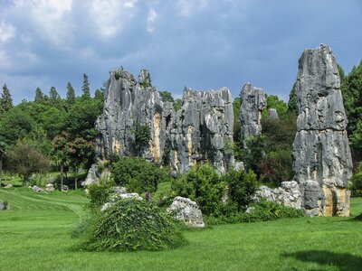 Scenery the stone forest