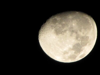 Moon sky the night sky