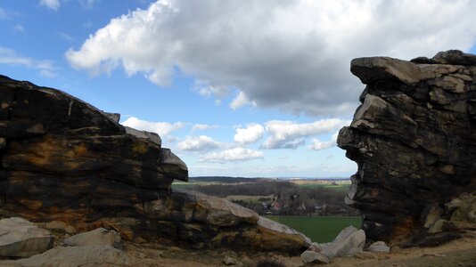 Rock stone landscape photo