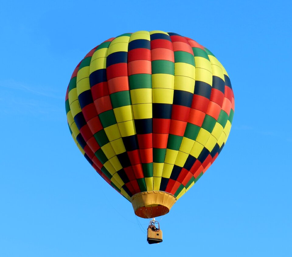 Flight hot air balloon air