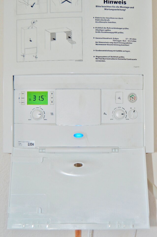 Control unit junkers floor heating