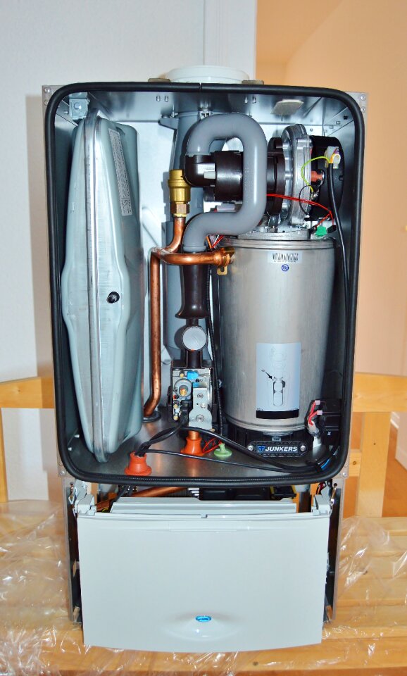 Junkers floor heating interior view