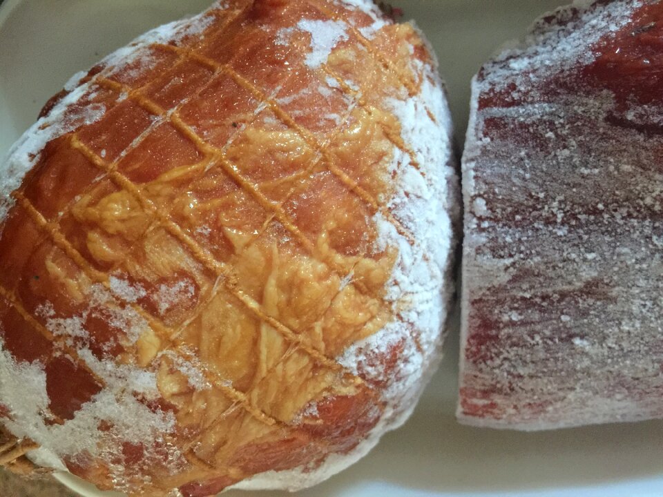 Thawed meat the sausage
