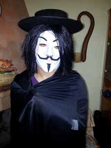 Anon revenge costume