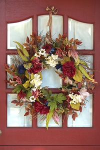 Autumn leaves flowers
