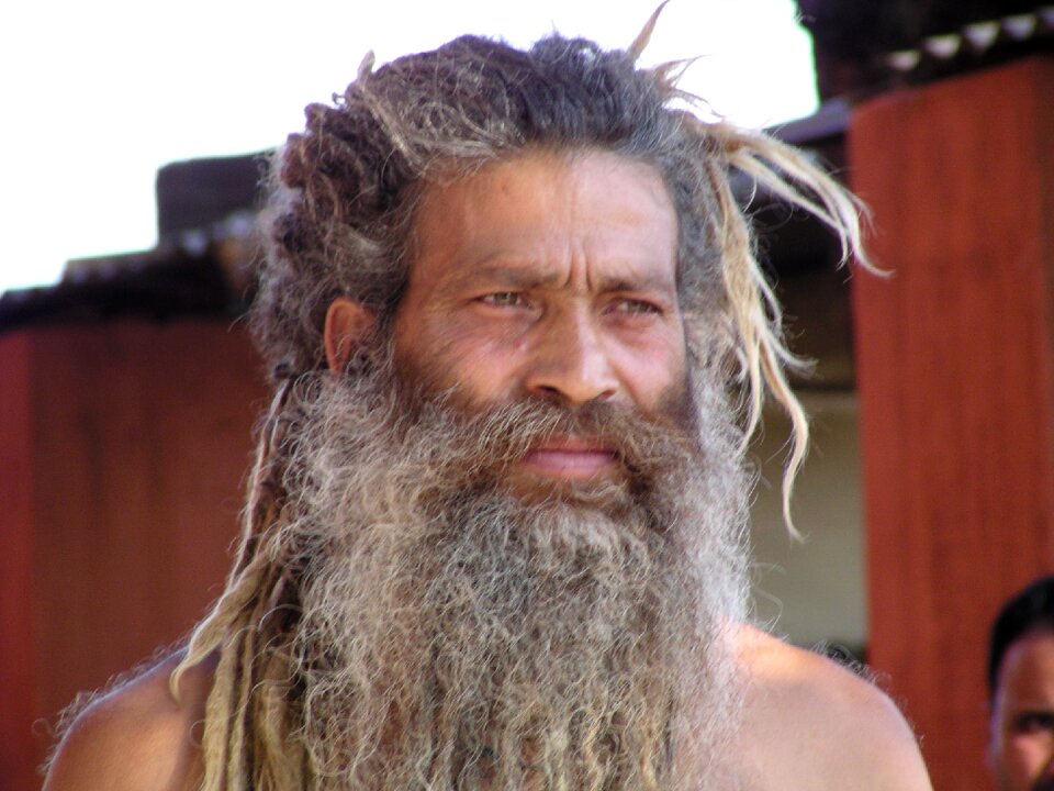 Indians holy man hindu