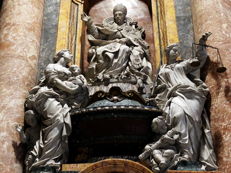 Religion monument for antico