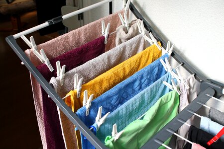 Budget hang laundry clothes peg photo