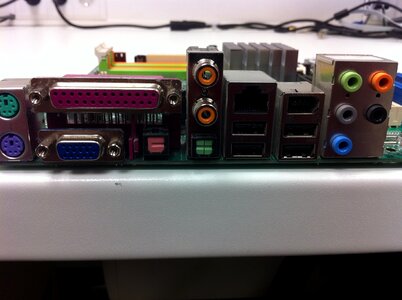 Motherboard connections computer