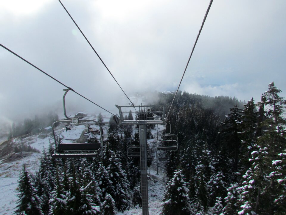 Snow mountain travel