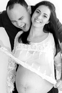 Pregnant pregnancy happy couple photo
