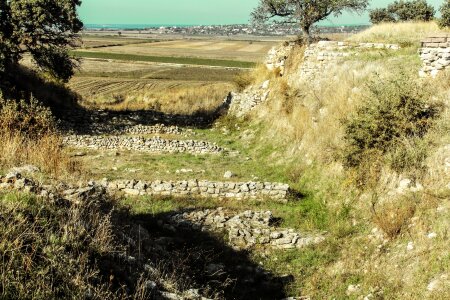 Schliemann dig schliemann trench